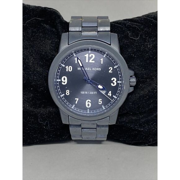 Michael Kors Paxton MK8533 Men's Stainless Steel Analog Dial Quartz Watch MP298 - Picture 1 of 12